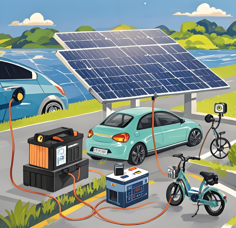 太阳能循环用电