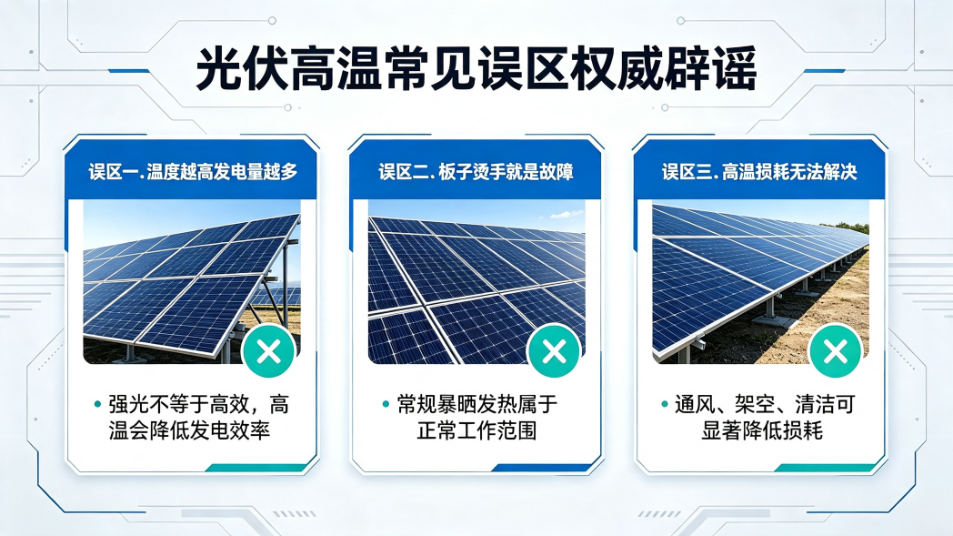 高温环境如何降低太阳能板功率损耗插图1 太阳能板发电效率