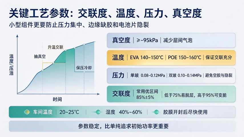小型光伏组件玻璃层压太阳能板核心工艺插图1 玻璃层压太阳能板封装